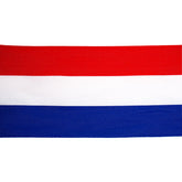 Rood wit blauw lint | 7 cm | per meter Lint RWBLINT - 7CM - PM